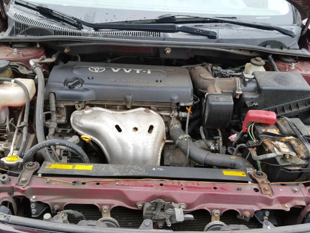 JTKDE167890281497 - 2009 TOYOTA SCION TC 栗色 照片 7