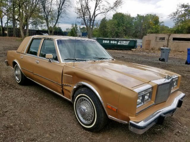 2C3BF66K9CR220254 - 1982 CHRYSLER NEW YORKER BROWN photo 1