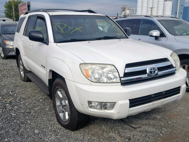 JTEBU14R450070731 - 2005 TOYOTA 4RUNNER SR WHITE photo 1