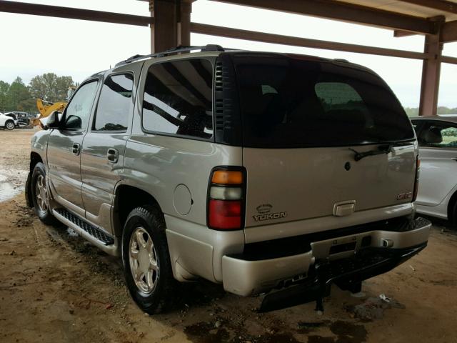 1GKEK63U44J245017 - 2004 GMC YUKON DENA TAN photo 3