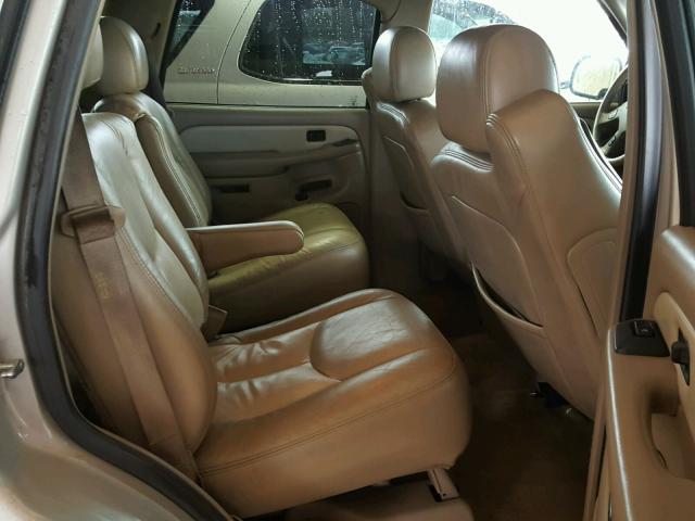 1GKEK63U44J245017 - 2004 GMC YUKON DENA TAN photo 6