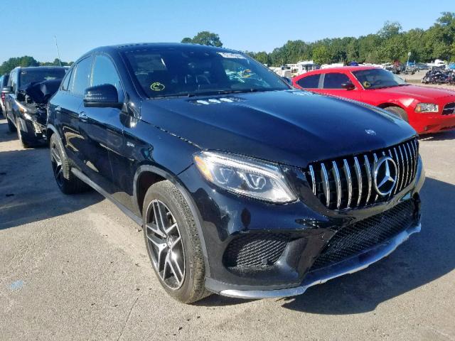 4JGED6EB8HA053876 - 2017 MERCEDES-BENZ GLE COUPE BLACK photo 1