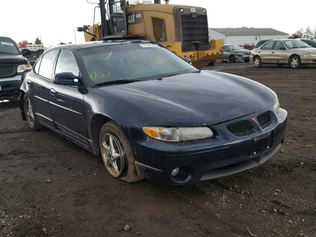 1G2WP52K33F133777 - 2003 PONTIAC GRAND PRIX BLUE photo 1