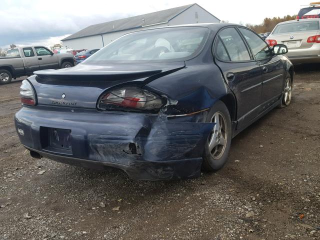 1G2WP52K33F133777 - 2003 PONTIAC GRAND PRIX BLUE photo 4