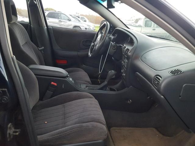 1G2WP52K33F133777 - 2003 PONTIAC GRAND PRIX BLUE photo 5