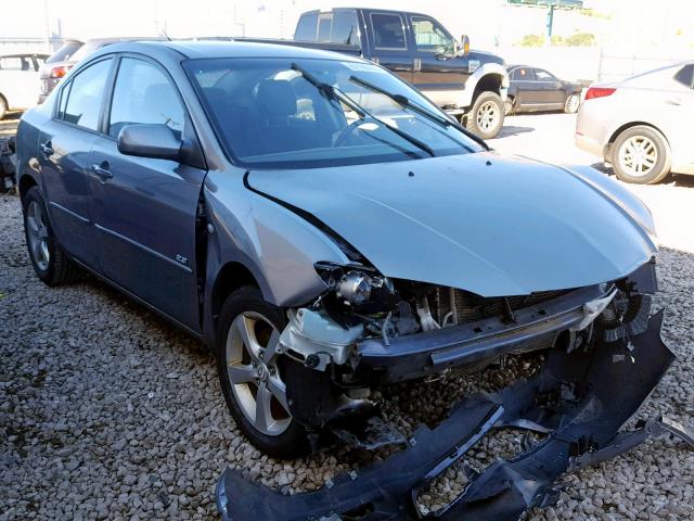 JM1BK123551283688 - 2005 MAZDA 3 S SILVER photo 1