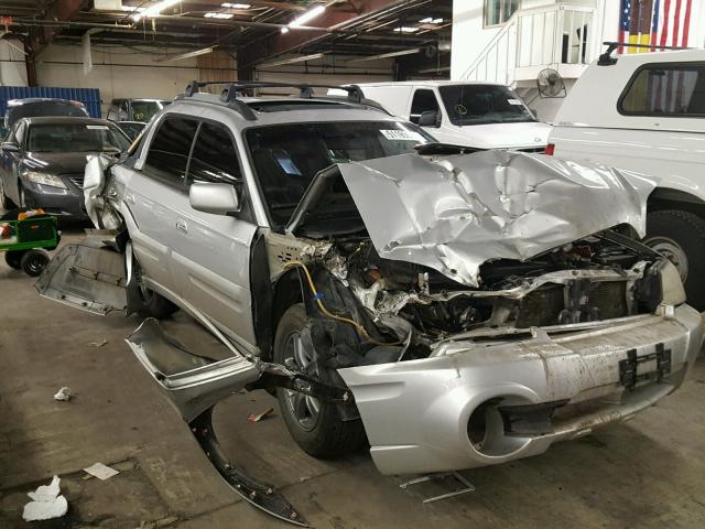 4S4BT63C666107077 - 2006 SUBARU BAJA TURBO SILVER photo 1