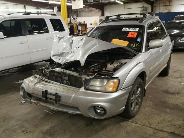 4S4BT63C666107077 - 2006 SUBARU BAJA TURBO SILVER photo 2