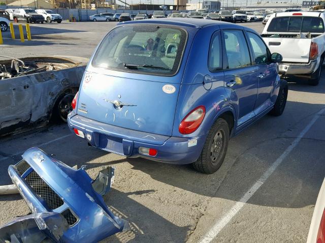 3A4FY58B66T325232 - 2006 CHRYSLER PT CRUISER BLUE photo 4