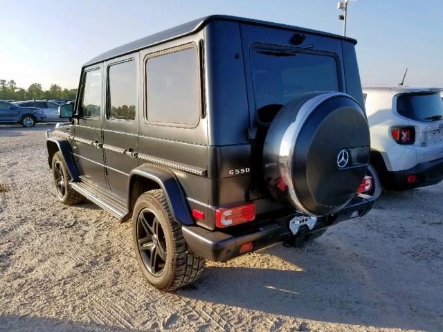 WDCYC3KF8HX277098 - 2017 MERCEDES-BENZ G 550 BLACK photo 3