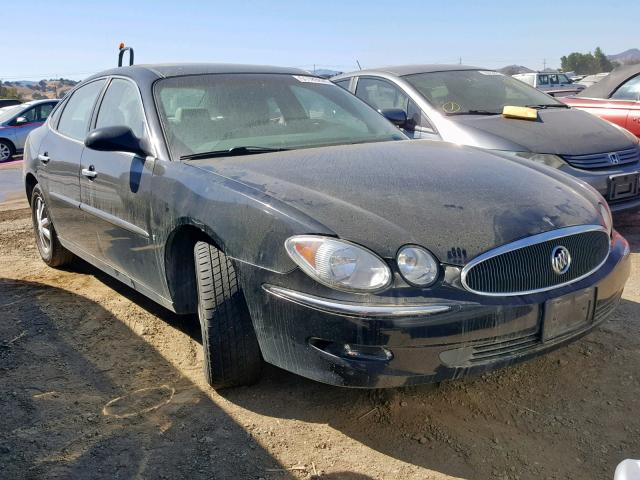 2G4WD582861215202 - 2006 BUICK LACROSSE C BLACK photo 1