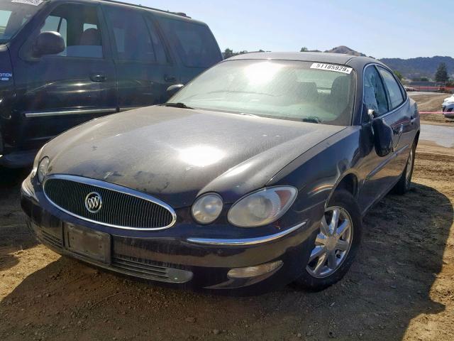 2G4WD582861215202 - 2006 BUICK LACROSSE C BLACK photo 2