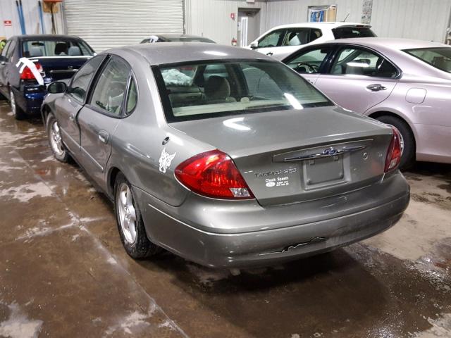 1FAFP55U72G179555 - 2002 FORD TAURUS SES GRAY photo 3