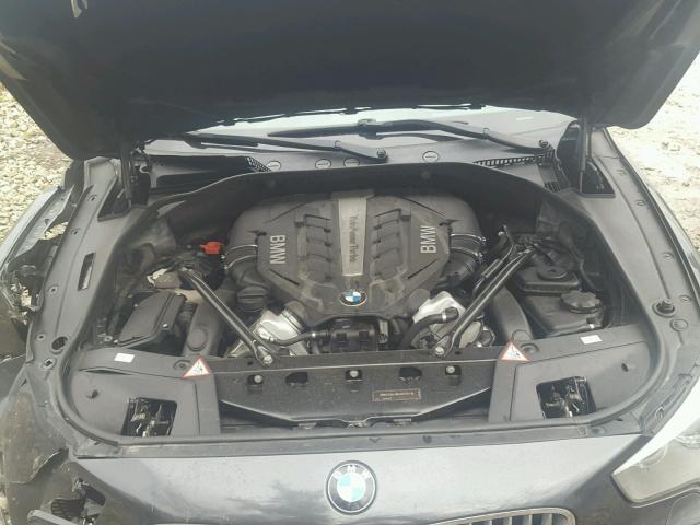 WBASP4C53BC341877 - 2011 BMW 550 XIGT CHARCOAL photo 7