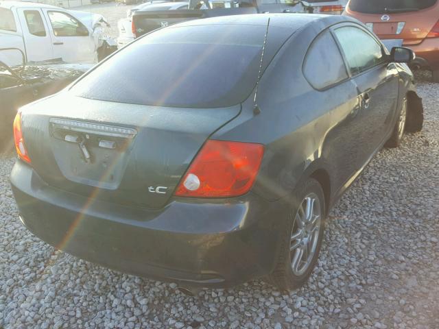 JTKDE177650008065 - 2005 TOYOTA SCION TC შავი ფოტო 4