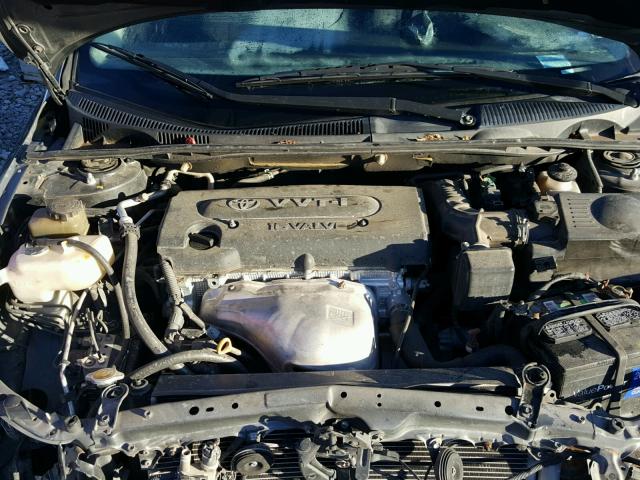 JTKDE177650008065 - 2005 TOYOTA SCION TC შავი ფოტო 7