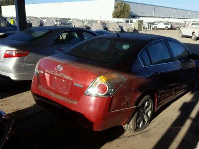1N4CL21E47C231699 - 2007 NISSAN ALTIMA HYB RED photo 4