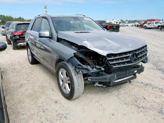 4JGDA5JB8FA469637 - 2015 MERCEDES-BENZ ML 350 SILVER photo 1