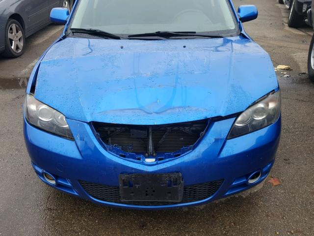 JM1BK323X51237088 - 2005 MAZDA 3 S BLUE photo 9