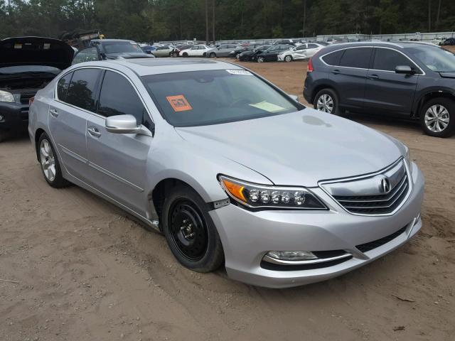 JH4KC1F39EC005130 - 2014 ACURA RLX SILVER photo 1