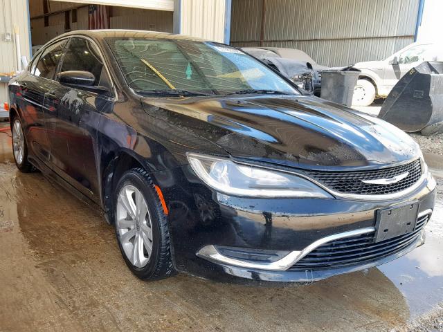 1C3CCCAB7FN683417 - 2015 CHRYSLER 200 LIMITE BLACK photo 1