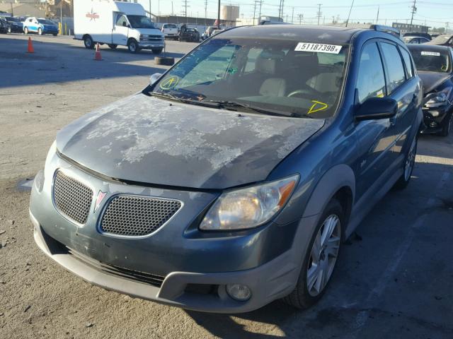 5Y2SL65856Z415675 - 2006 PONTIAC VIBE GREEN photo 2