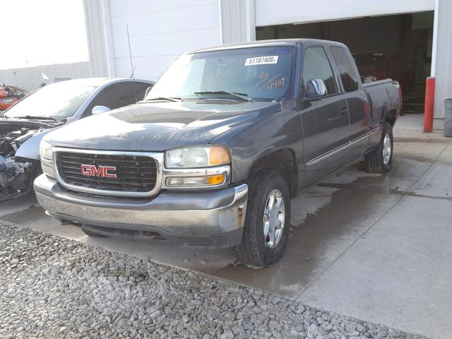 1GTEK19TXXE504409 - 1999 GMC NEW SIERRA GRAY photo 2