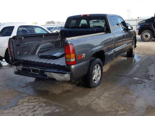 1GTEK19TXXE504409 - 1999 GMC NEW SIERRA GRAY photo 4