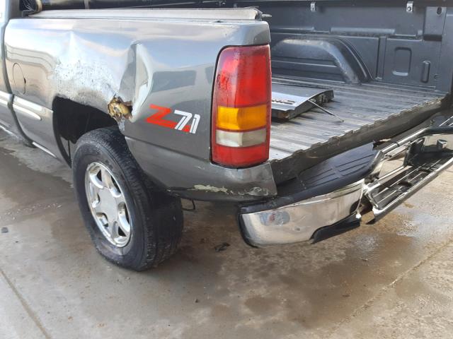 1GTEK19TXXE504409 - 1999 GMC NEW SIERRA GRAY photo 9