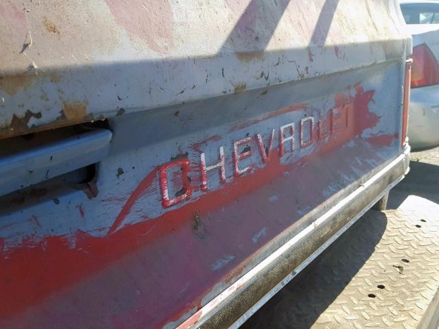 2GCFC24HXF1205058 - 1985 CHEVROLET C20 BLUE photo 9