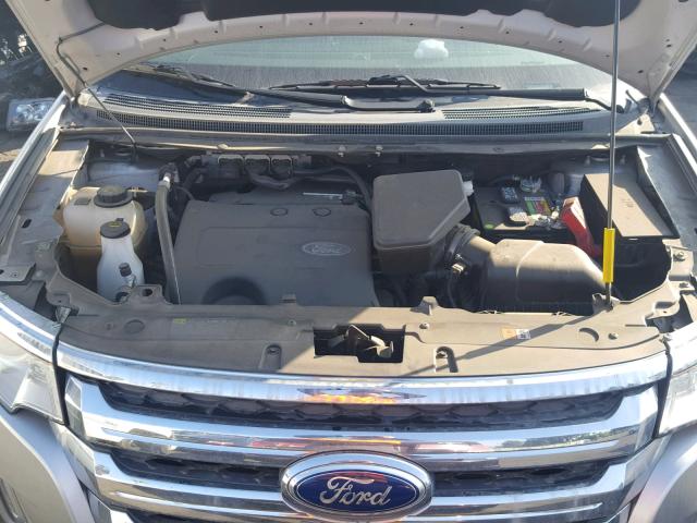 2FMDK3JC0CBA04215 - 2012 FORD EDGE SEL SILVER photo 7