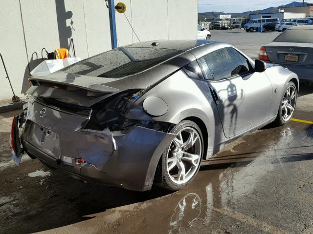 JN1AZ44E89M409802 - 2009 NISSAN 370Z SILVER photo 4