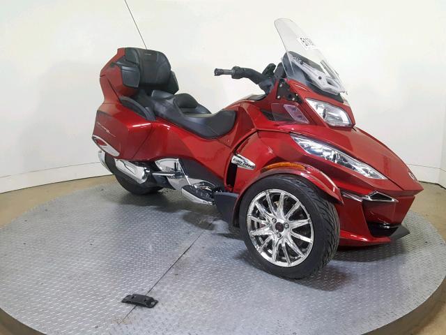 2BXNBDD28FV002376 - 2015 CAN-AM SPYDER ROA RED photo 2