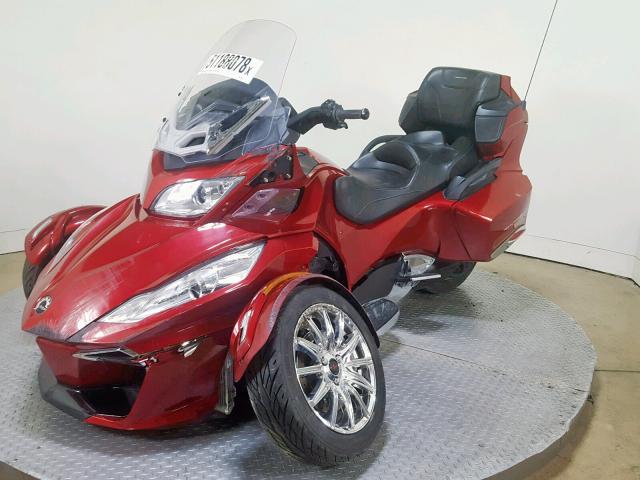 2BXNBDD28FV002376 - 2015 CAN-AM SPYDER ROA RED photo 4