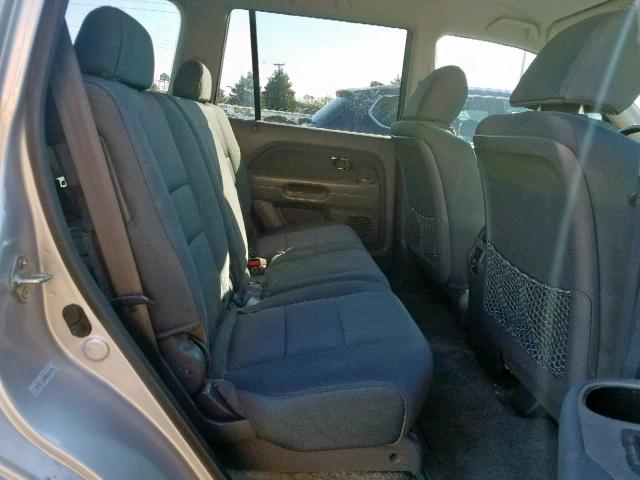 5FNYF18248B056906 - 2008 HONDA PILOT VP BLUE photo 6