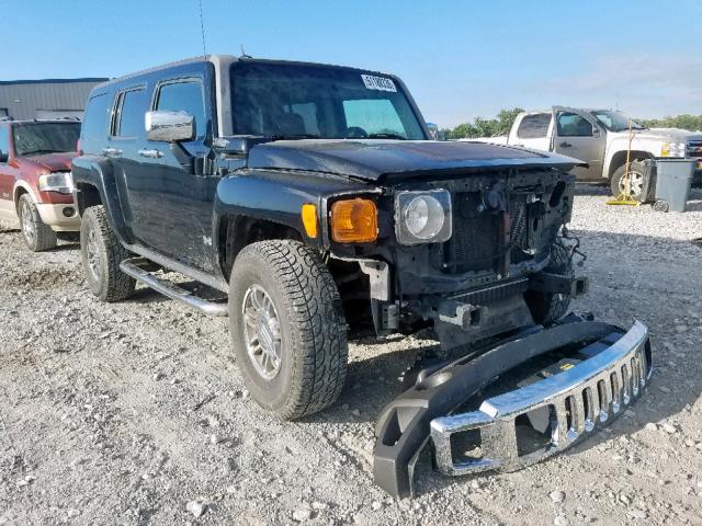 5GTDN13E778214245 - 2007 HUMMER H3 BLACK photo 1