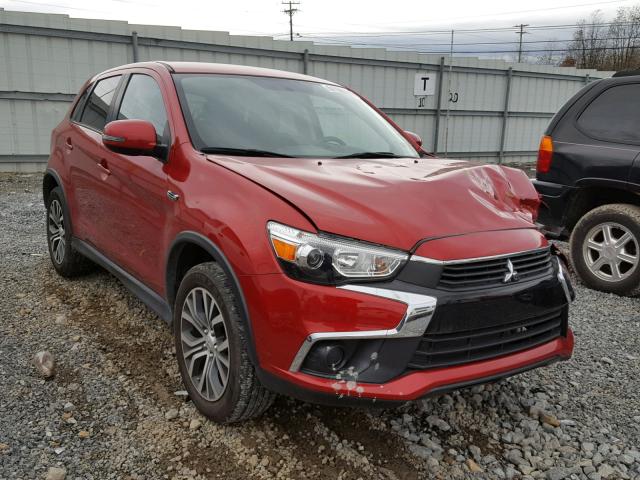 JA4AP3AU2HZ031044 - 2017 MITSUBISHI OUTLANDER RED photo 1