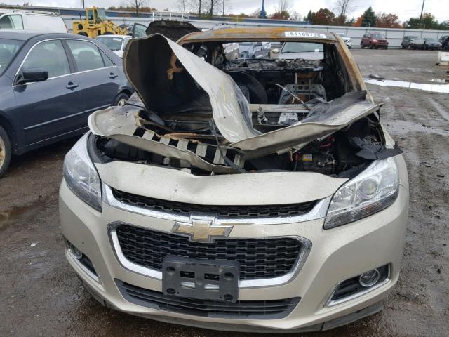 1G11F5SL7FF115863 - 2015 CHEVROLET MALIBU LTZ ბეჟი ფოტო 9