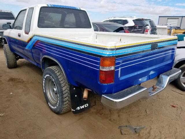 JT4VN13D5M5055533 - 1991 TOYOTA PICKUP 1/2 BLUE photo 3