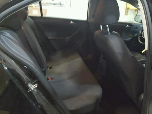 3VW2K7AJ3FM287159 - 2015 VOLKSWAGEN JETTA BASE BLACK photo 6