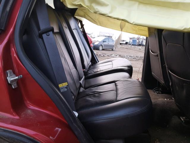 1GKDT13S952320106 - 2005 GMC ENVOY RED photo 6