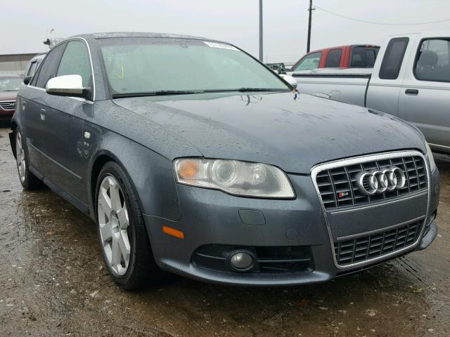 WAUGL78E95A553355 - 2005 AUDI NEW S4 QUA GRAY photo 1