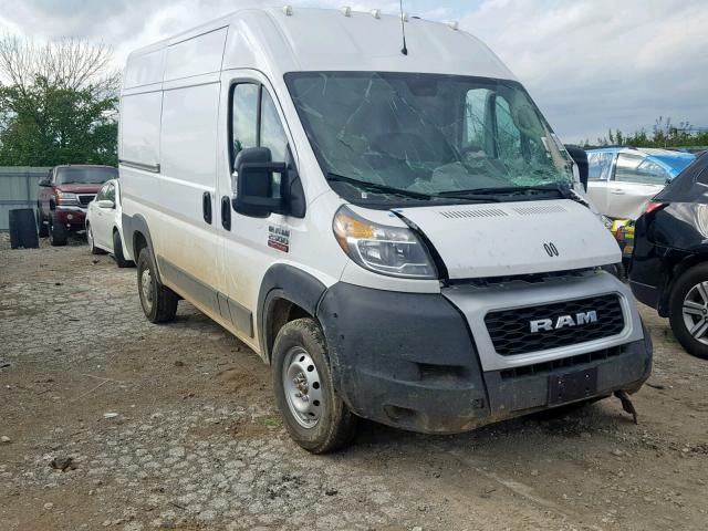 3C6TRVCG5KE520527 - 2019 RAM PROMASTER 白色 照片 1
