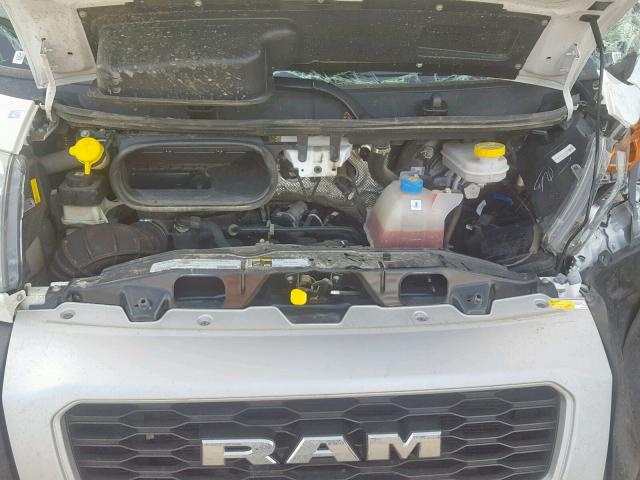 3C6TRVCG5KE520527 - 2019 RAM PROMASTER 白色 照片 7