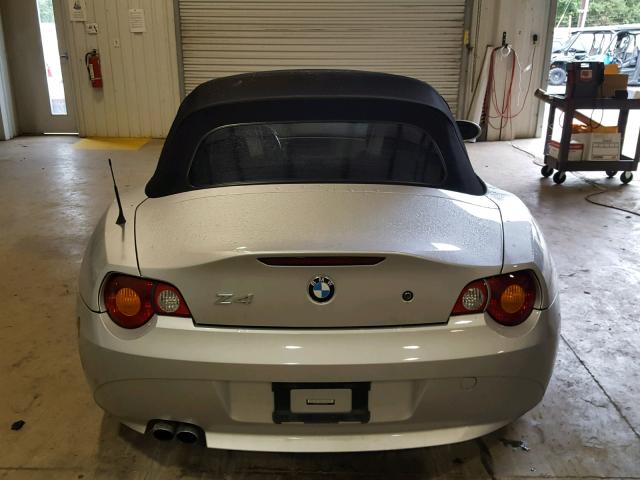 4USBT53423LU04202 - 2003 BMW Z4 3.0 SILVER photo 6