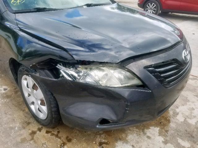 4T1BE46K87U103708 - 2007 TOYOTA CAMRY NEW BLACK photo 9