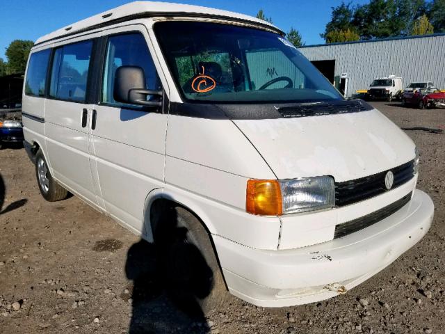 WV2MC070XPH058614 - 1993 VOLKSWAGEN EUROVAN MV WHITE photo 1