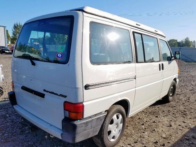 WV2MC070XPH058614 - 1993 VOLKSWAGEN EUROVAN MV WHITE photo 4