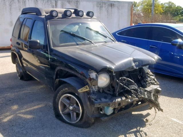 1J4GL38K13W693380 - 2003 JEEP LIBERTY RE BLACK photo 1