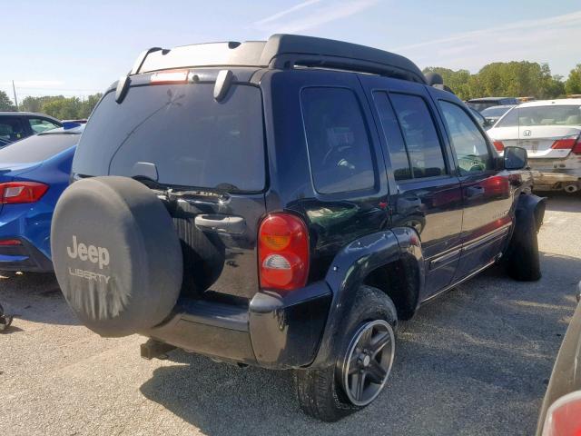 1J4GL38K13W693380 - 2003 JEEP LIBERTY RE BLACK photo 4